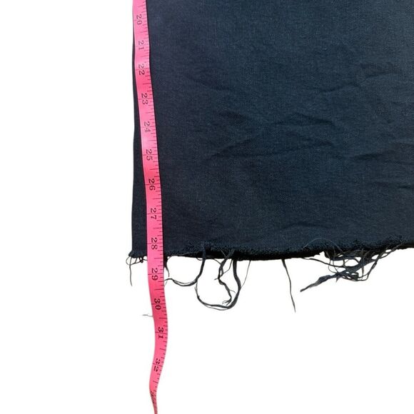 Zara The Marine Striaght Jean Black Wash Size 8 - Picture 3 of 8